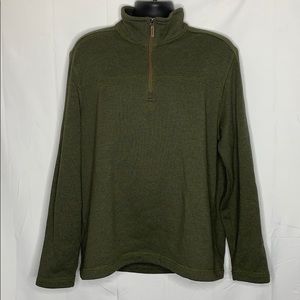 G.H. Bass & Co half zip pullover sweater